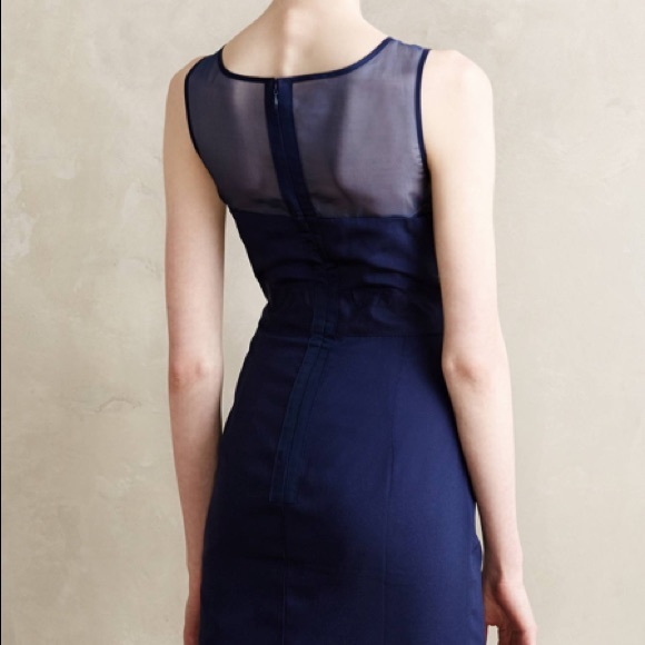 Anthropologie Maeve Ribbon Pleat Sheath - Picture 4 of 6